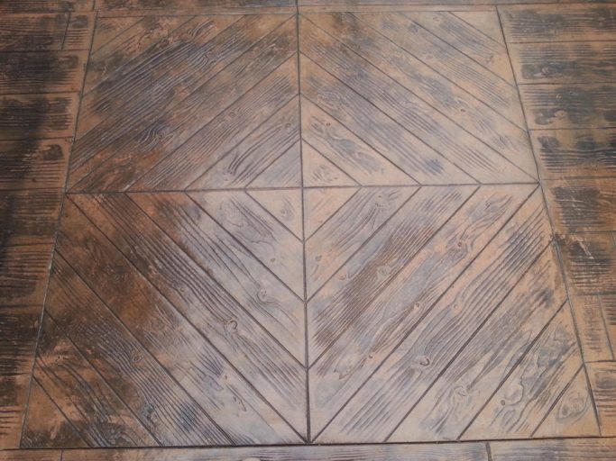 הטבעת בטון - בומנייט - דוגמאות עץ - דוגמה 16